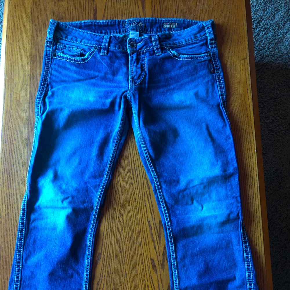 Silver Capris “Frances”